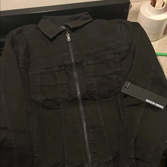 Men's Rockstar Originals Jean Jacket - Picture 3 of 3